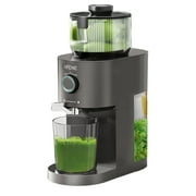 SiFENE Cold Press Juicer Machine - 5.2" Wide Chute, Easy to Clean, 100W - Gray