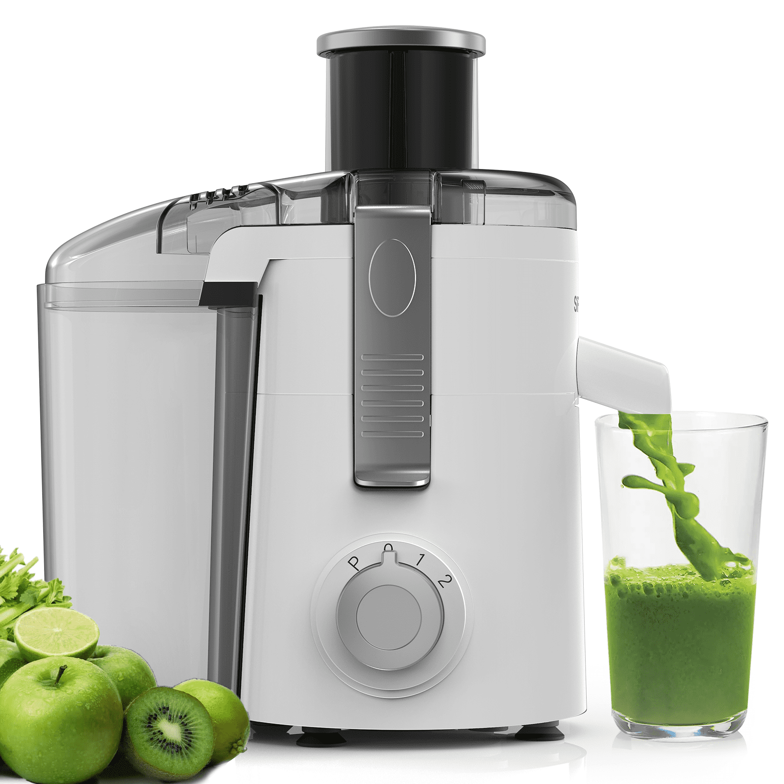 SiFENE Compact Juicer Machines, Centrifugal Juice Extractor for Fresh
