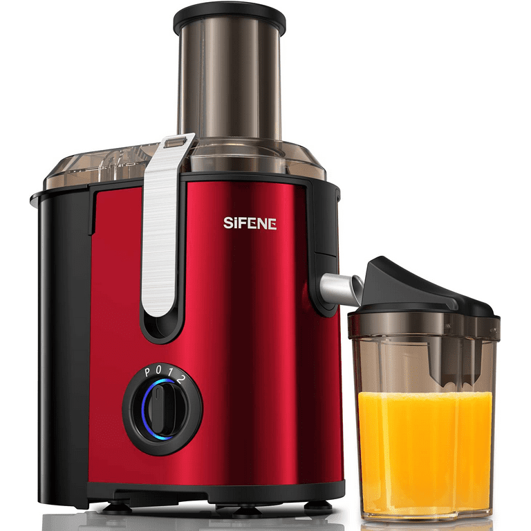 MAMA'S CHOICE Juicer Machine, 800W Juice Extractor with 3'' Big Mouth, 3  Speed Centrifugal Juicer for Whole Fruit Vegetable, Easy to Clean, Non-Slip