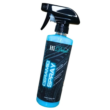 SiO2 Premium ceramic spray wax polish sealant. Slick glossy wet finish For Cars, Boats, Rvs Motorcycle 16oz