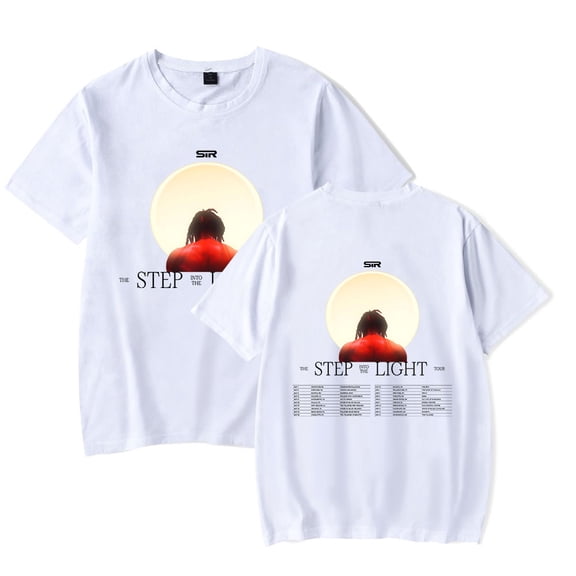 SiR The Step Into The Light Tour T-Shirt Merch Summer For Women/Men Unisex Short Sleeve Tshirt Fashion Streetwear