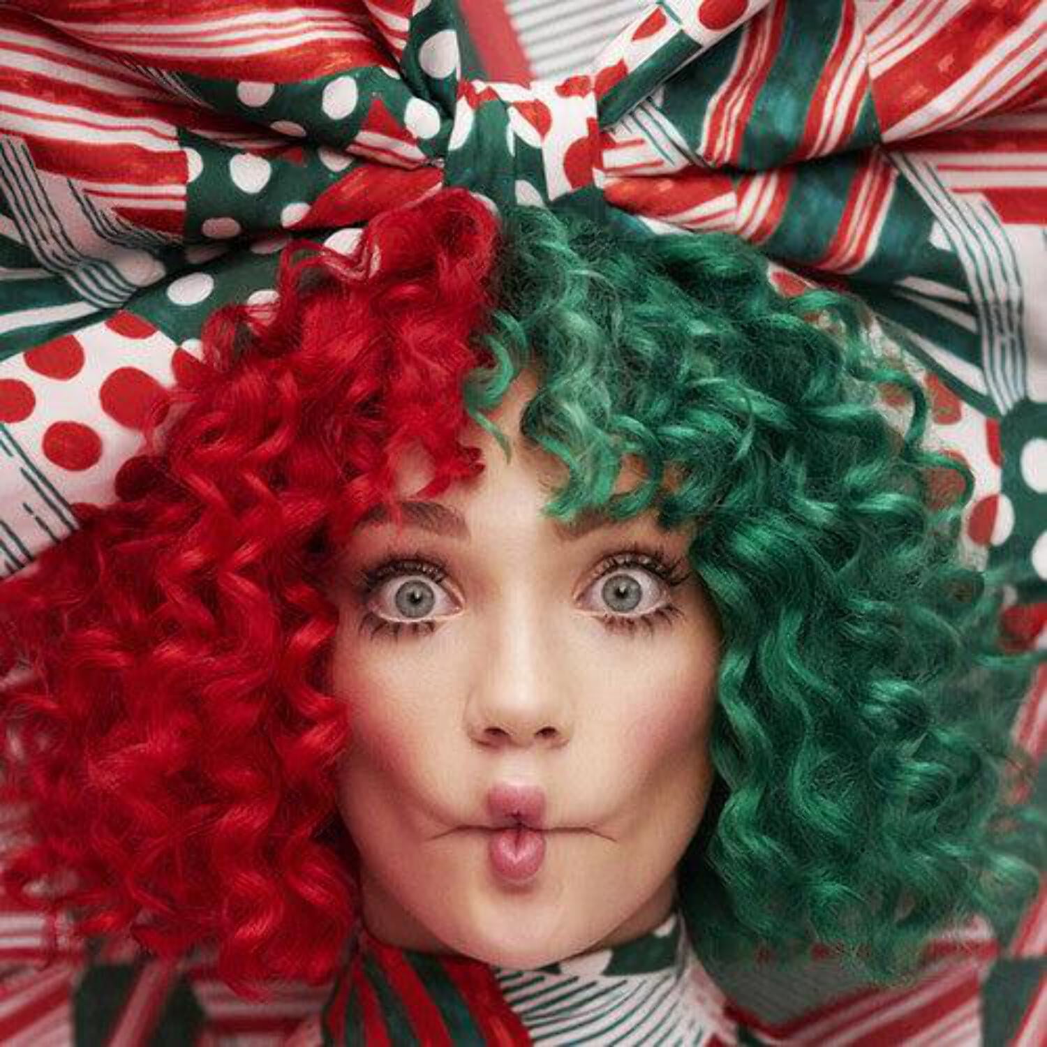 Sia Kate Isobelle Furler - Everyday Is Christmas - Peppermint (White with Red & Green Splatter) Colored Vinyl - Music & Performance