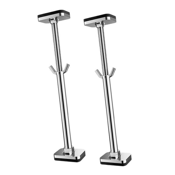 SiaBiced 2x Undermount Sink Support Washbasin Bracket for Farmhouse Sink Counter S S