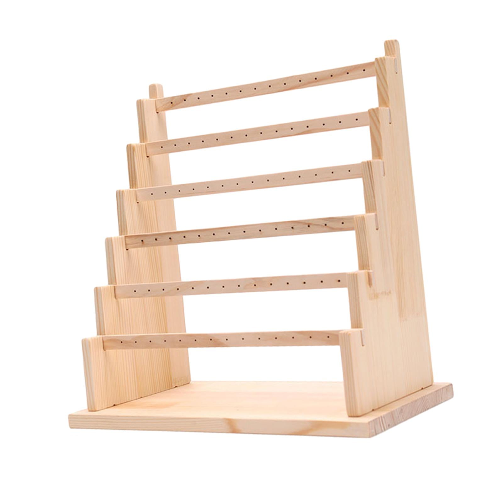 SiaBiced Bangle Holder Earrings Stand Rack Charms Wooden Multi Tier ...