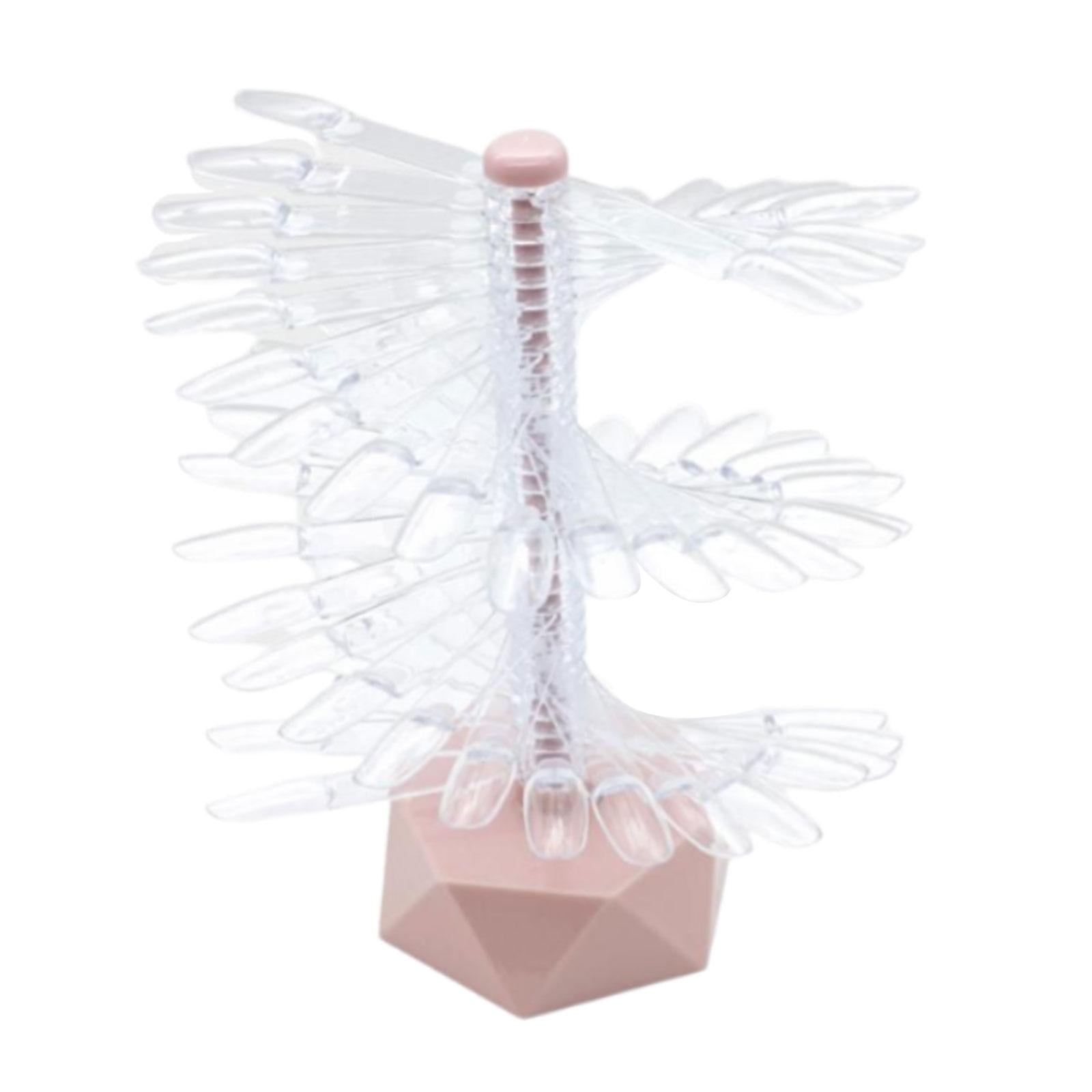 SiaBiced Nail Color Display Clear Multifunctional Nail Tips Art Color