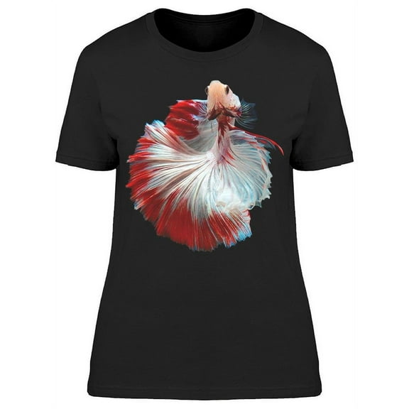 Siam Betta Gracefully Swimming T-Shirt Women -Image by Shutterstock, Female Small