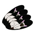 thumbnail image 1 of Siamese Cat On Black - Pet Double-Sided Oval Nail File Emery Board Set 4 Pack, 1 of 1