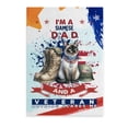 thumbnail image 1 of I'm a Siamese Dad and a Veteran, Nothing Scares me Happy Father's Day Vertical Matte Canvas Poster Cat Lover Kitten Owner Gifts Wall Art Home Decor - 00006, 1 of 5