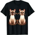 thumbnail image 1 of Siamese Tails of Love T-Shirt, 1 of 5