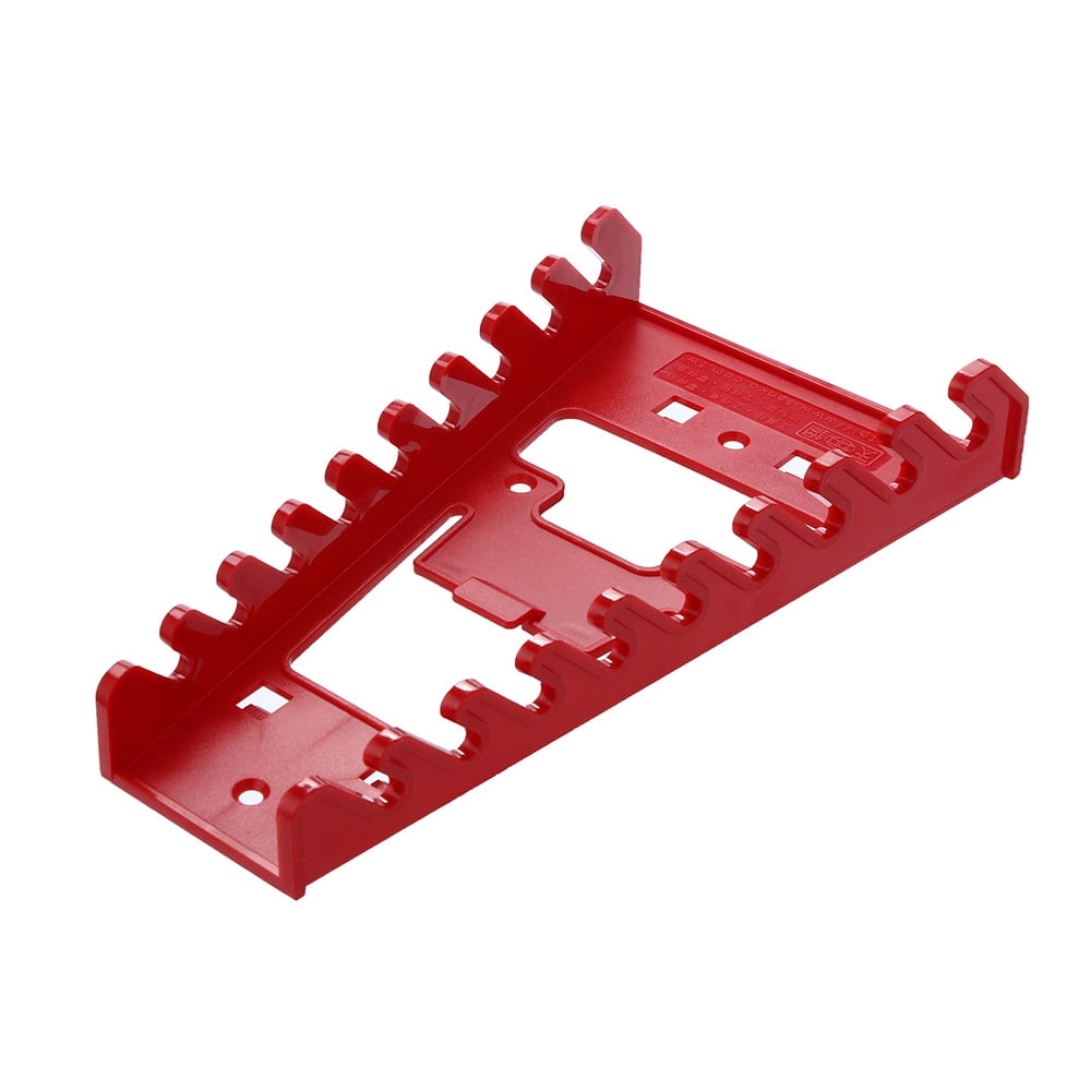 Siaonvr 9 Wrench Organizer Storage Rack Sorter Box Tool Holder Rail