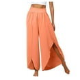 Siaonvr Autumn Sale 2024 Spring And Summer New Slit Pants Loose Casual
