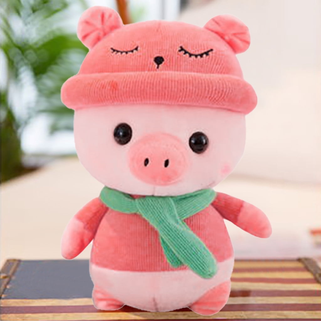 Siaonvr Kids Pig Stuffed Animal Plush Pig Toy Kids Gifts Baby Toy 10.5