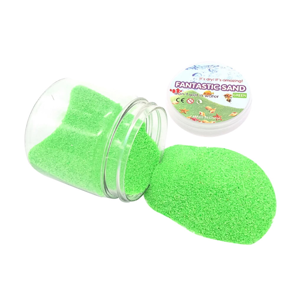 Pack Of 6 Magic Sand - Innovations Magic Sand Space Sand Hydrophobic Sand  Set Sand Colours Sand For Children And Adults, 6 Colours