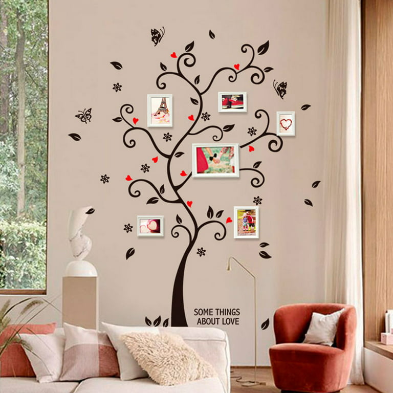 Siaonvr Some Things About Love Memory Photo Tree Wall Sticker Home Decor  Wall Sticker 