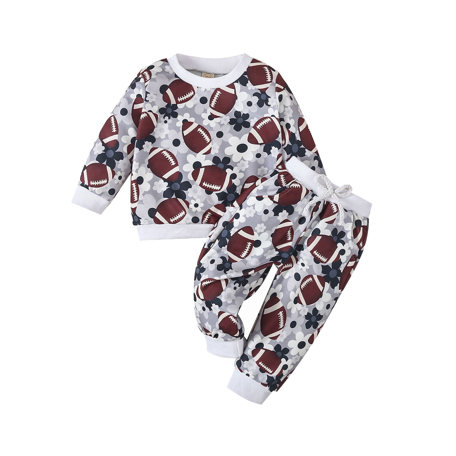 Siaonvr Toddler Boys Pajamas Shorts Set Toddler Boys Girls Long Sleeve