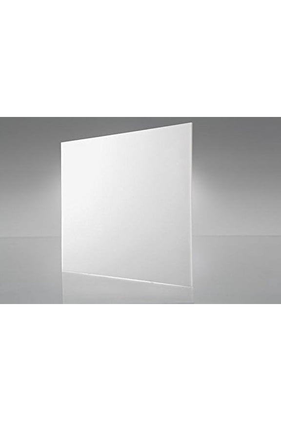 Sibe-R Plastic Supply 2 Pack- WHITE TRANSLUCENT ACRYLIC PLEXIGLASS SHEET 1/8" 12" X 24" ^