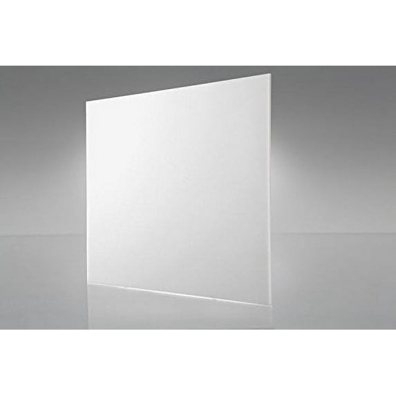 Sibe-R Plastic Supply 2 Pack- WHITE TRANSLUCENT ACRYLIC PLEXIGLASS SHEET 1/8" 12" X 24" ^