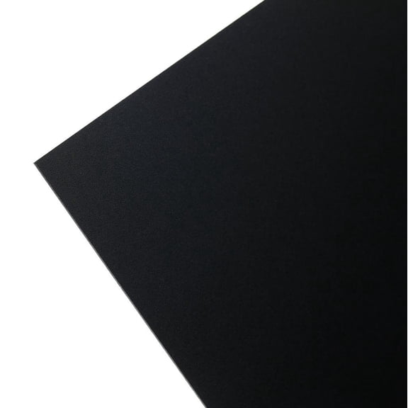 Sibe-R Plastic Supply 4 Pack- BLACK KYDEX T PLASTIC SHEET .060" Thick  8" X 12"  ^
