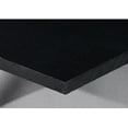 thumbnail image 1 of Sibe-R Plastic Supply℠ HDPE (POLYETHYLENE NON-TEXTURED PLASTIC SHEET) BLACK 3/8" 12" X 12" ^, 1 of 1