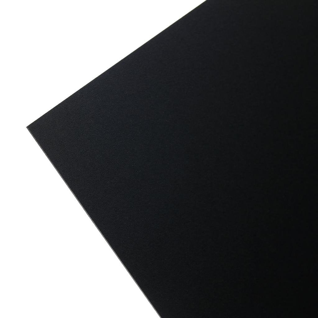 Sibe-R Plastic Supply SM KYDEX T BLACK Plastic Sheet 0.080 thick - 8 X  12 