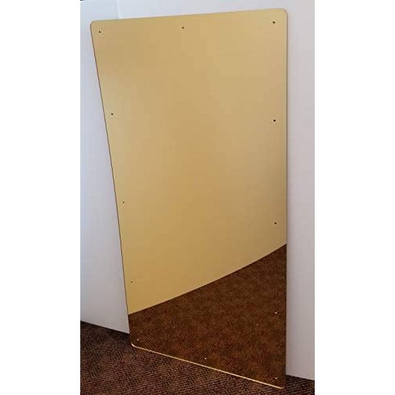 Sibe-R-Plastics Supply - Acrylic Wall Mirror Size: 23" x 46" Laser Cut Rounded Corners Polished Edges - Pick Your Color