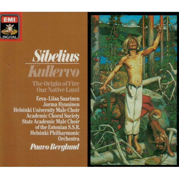 Sibelius Kullervo Symphony, Op. 7/The Origin of Fire/Our Native Land Audio CD