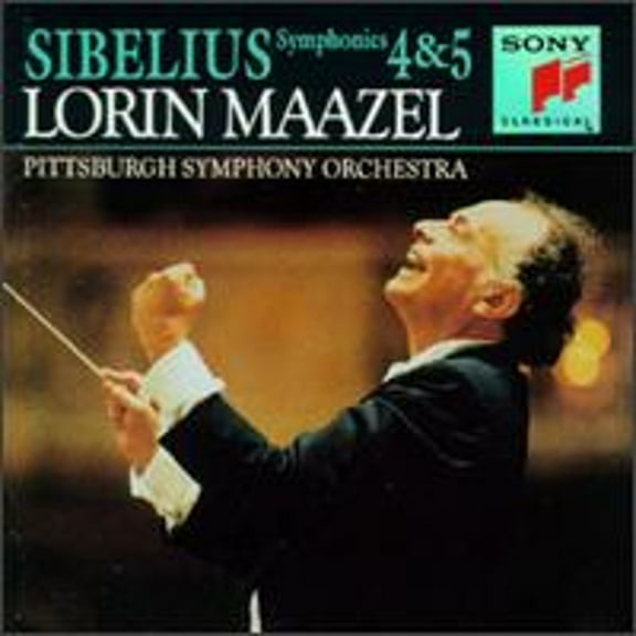 Sibelius: Symphonies Nos. 4 & 5 (CD) by Mirella Noack-Rofena (mirella), Pittsburgh Symphony Orchestra, Lorin Maazel (conductor)