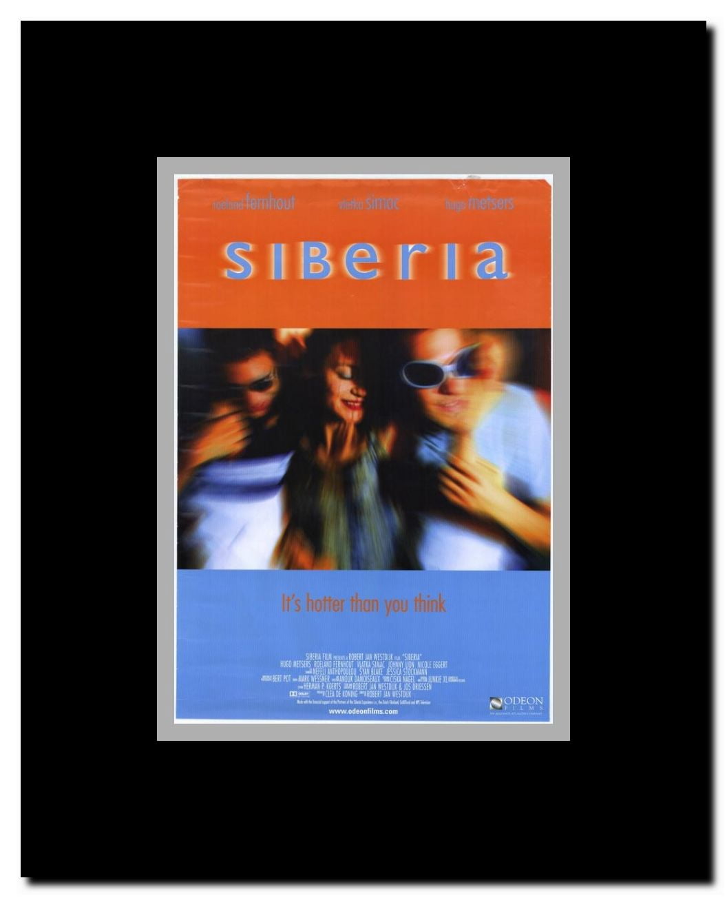 Siberia Framed Movie Poster