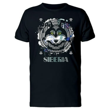 Siberia Husky T-Shirt Men -Image by Shutterstock, Male Medium