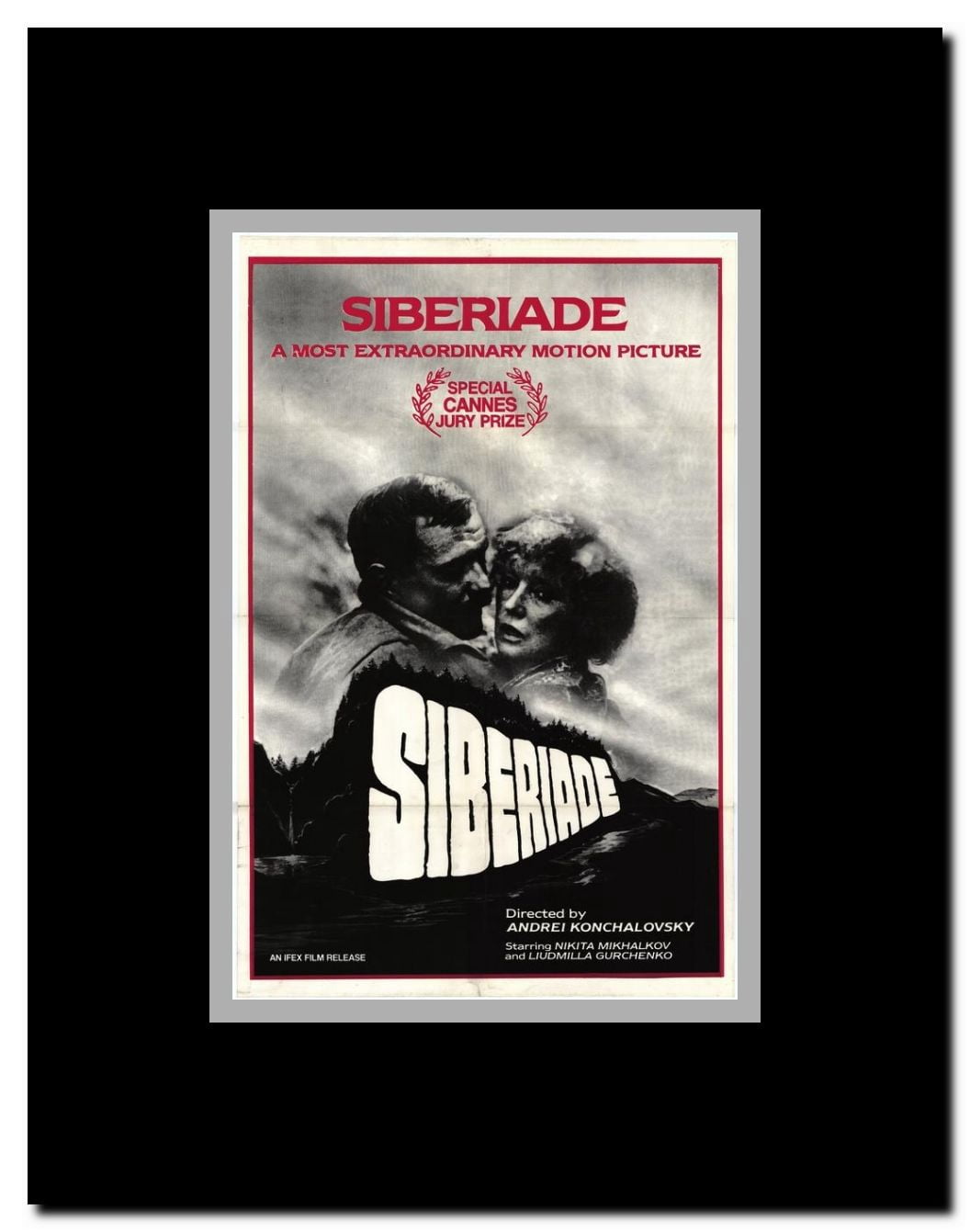 Siberiade Framed Movie Poster