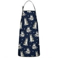 thumbnail image 1 of Siberian Husky Apron-Garden Aprons for Women with Pockets-Cotton Linen Waterproof Kitchen Cooking Gardening Aprons Adjustable for Kitchen,Cooking,BBQ and Salon 33x27 Inch, 1 of 7