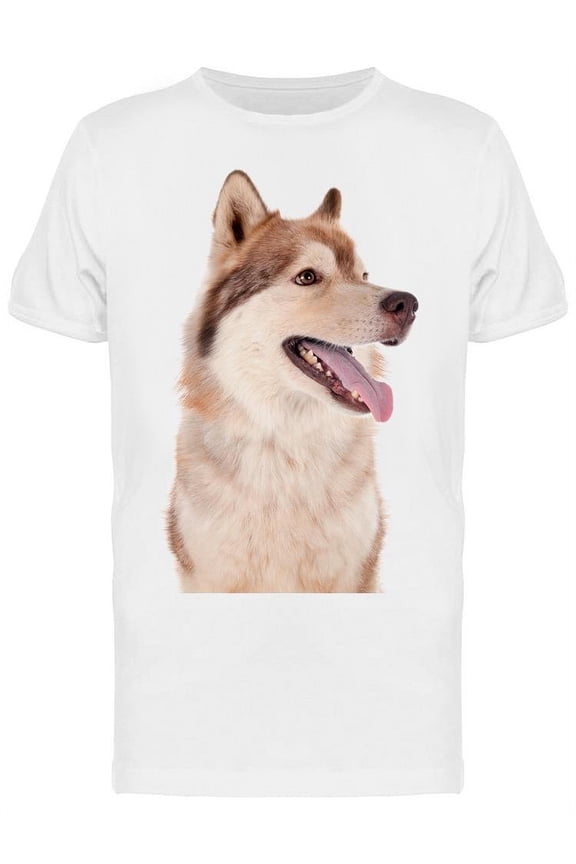 Siberian Husky Breed T-Shirt Men -Image by Shutterstock Men T-Shirt, Male Medium