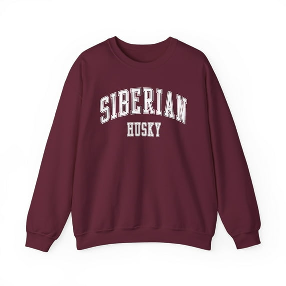 Siberian Husky Dog Mom Mama Mother's Day Sweatshirt Gifts Crew Neck Shirt
