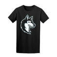 thumbnail image 1 of Siberian Husky Dog Sticker Tee Men's -Image by Shutterstock, 1 of 1