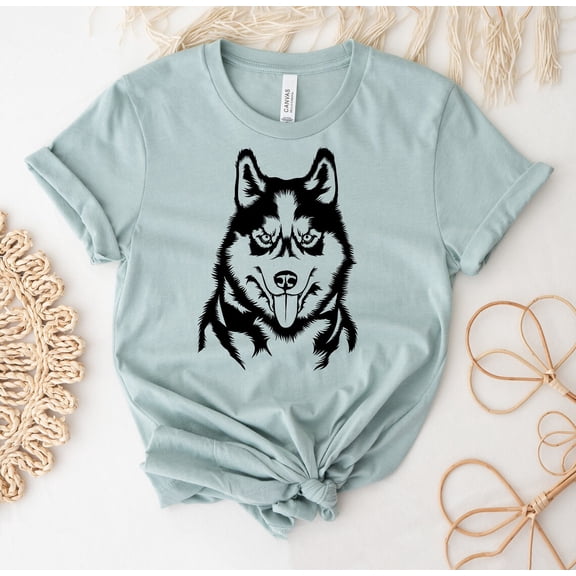 Siberian Husky Dog T-shirt, Pet Lover Shirt, Siberian Husky Top, Dog Lover, Siberian Husky Shirt, Mother's Day Top, Pet Lover Tee All Size S-5Xl