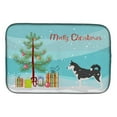 thumbnail image 1 of Siberian Husky Merry Christmas Tree Dish Drying Mat, 1 of 7