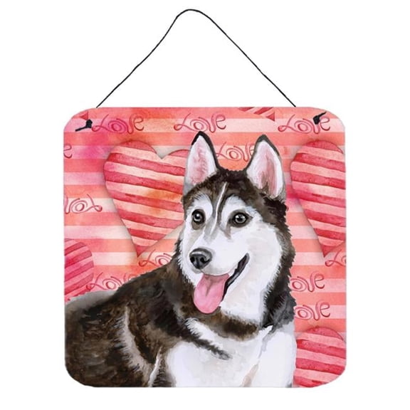 Siberian Husky No 2 Love Wall or Door Hanging Prints