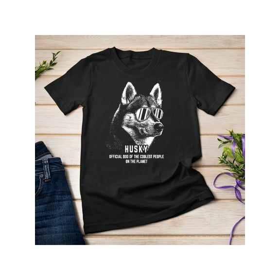 Siberian Husky Official Dog of the Coolest T-Shirt Unisex T-shirt All-Season Family T-shirt