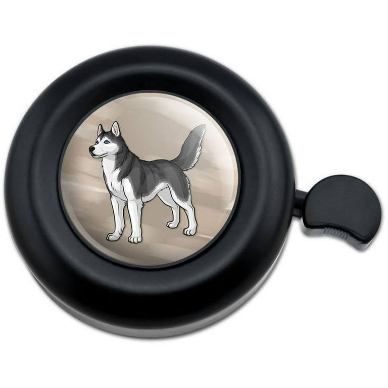 Siberian Husky Pet Dog Bicycle Handlebar Bike Bell