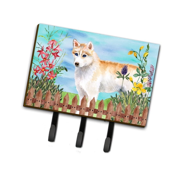 Siberian Husky Spring Leash or Key Holder