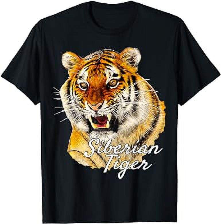 Siberian Tiger Ferocious Tiger Roar Cat Owner TShirt
