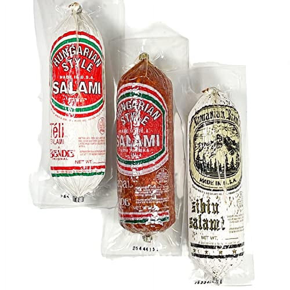 Sibiu, Csabai, Teli Salami, Hungarian and Romanian, Pork and Paprika