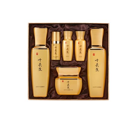 [Sibjangsaeng] Kum-An 3 pc skincare set Bamboo barrel fermentation herbal cosmetics - Extra moisturizing effect Korean Skincare