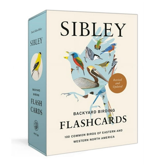Sibley Backyard Birding Flashcards, Revised and Updated: 100 Common Birds of Eastern and Western North America (Other)