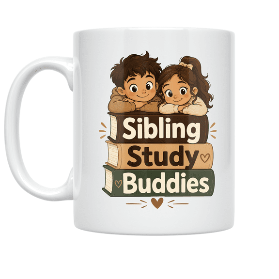 Sibling Study Buddies - Sibling Supporter - 11 oz Ceramic Coffee Mug