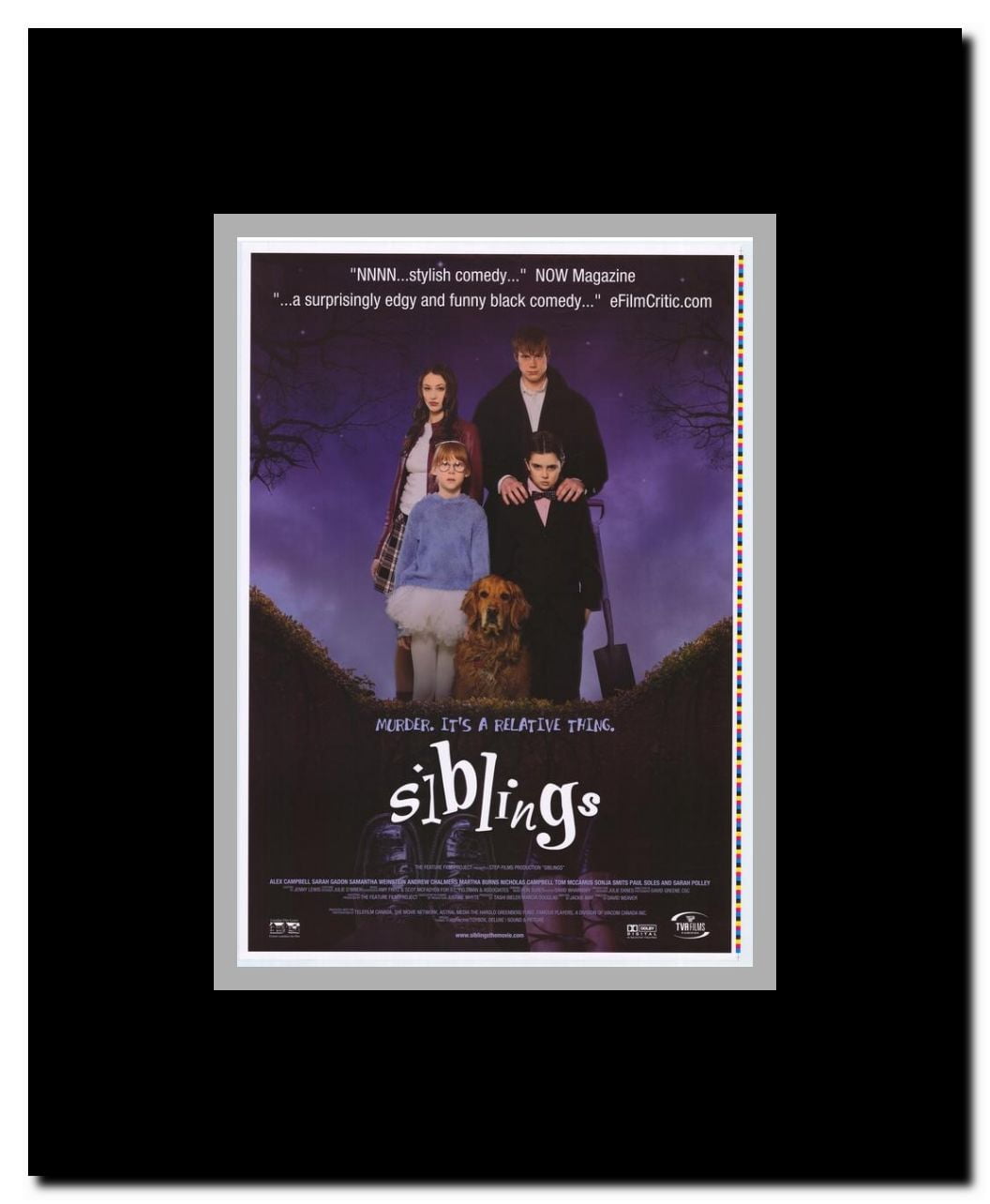 Siblings Framed Movie Poster