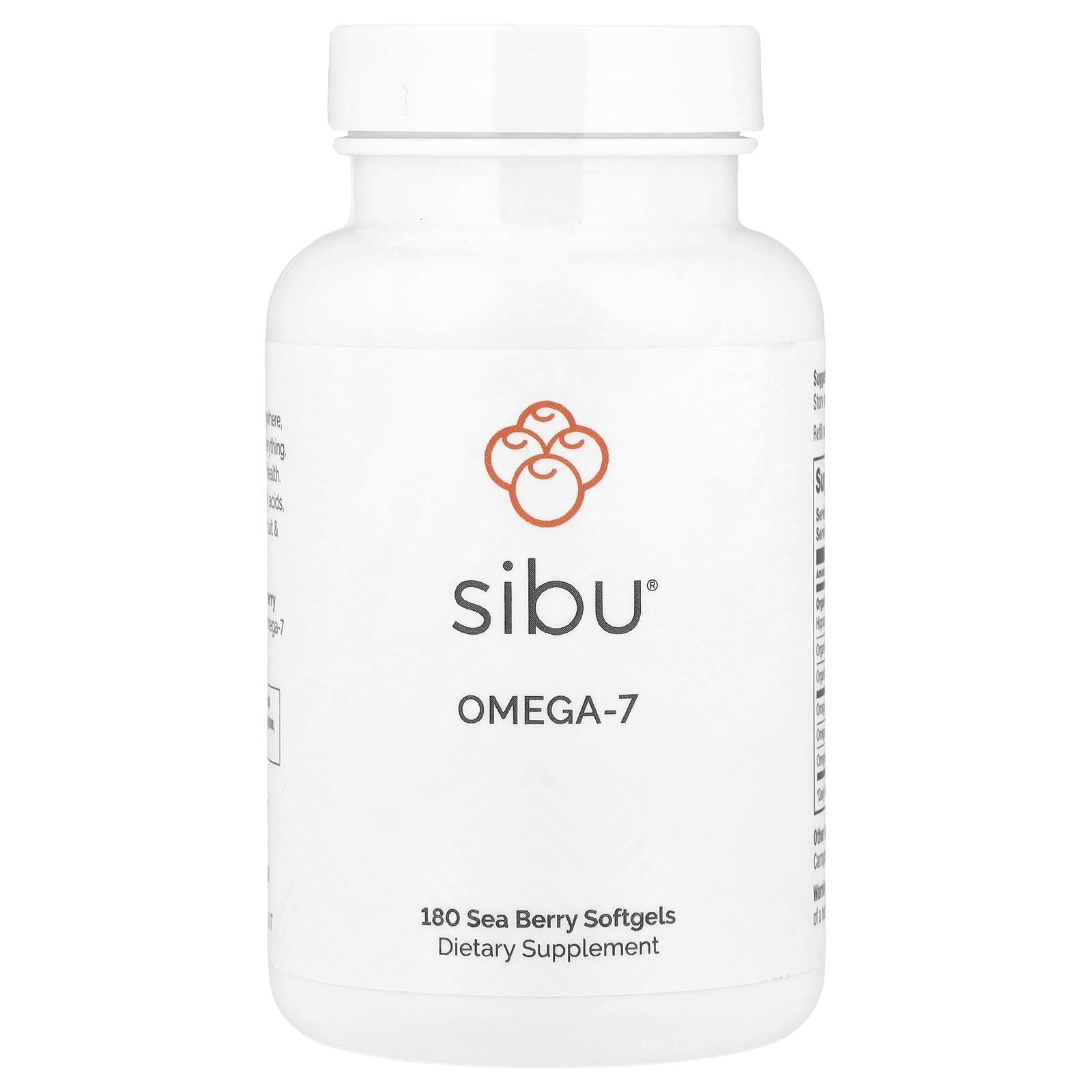 Sibu Beauty Omega-7, 180 Softgels