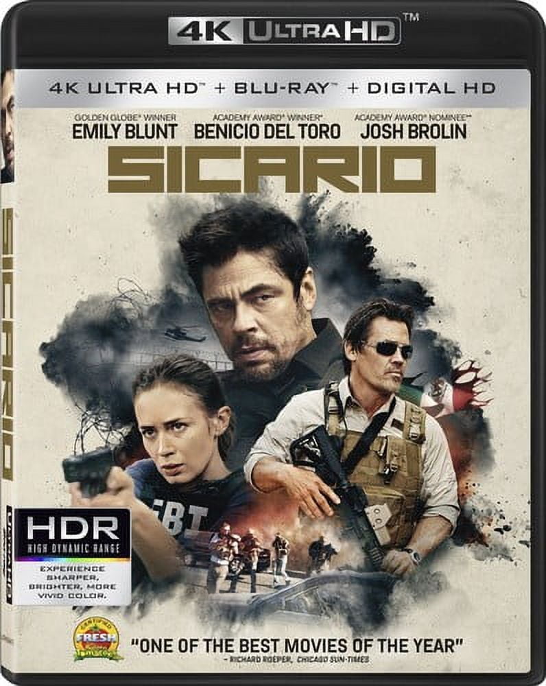 LIONSGATE HOME ENTERTAINMENT Sicario (4K Ultra HD), Lions Gate, Action & Adventure