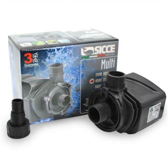 Sicce 010035 990 GPH 4000 Multi Quite Aquarium Pump