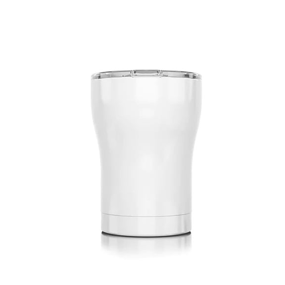 Siccups 12 oz Ice White Splash and Sweat Proof Tumblers